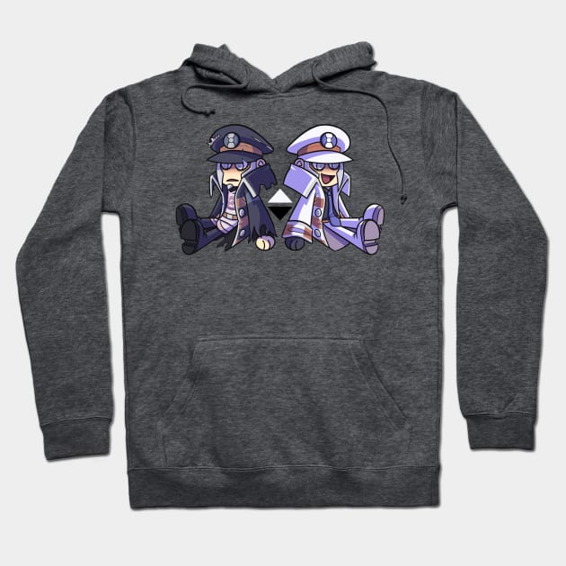 Chibi Twins V2 Hoodie by angelicneonanime